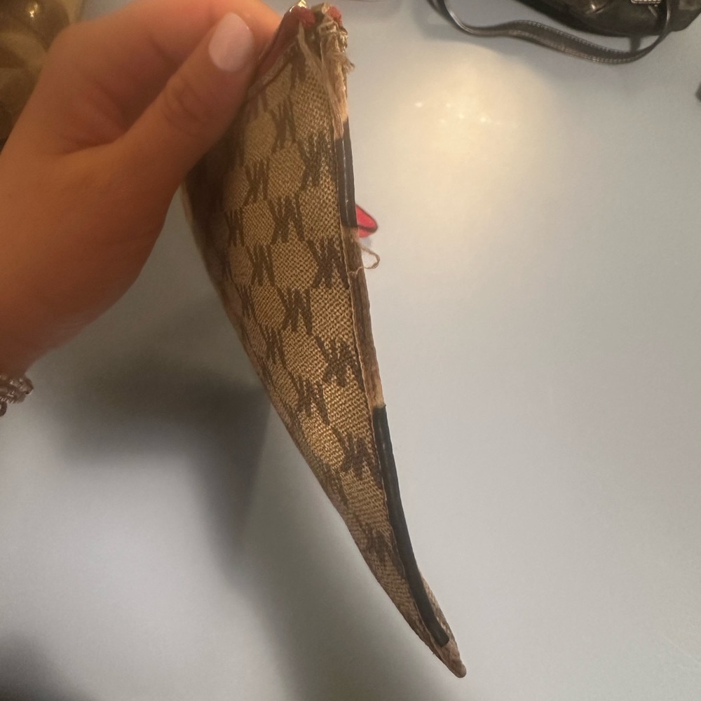 Michael Kors Brown/red Wristlet - Picture 4 of 4